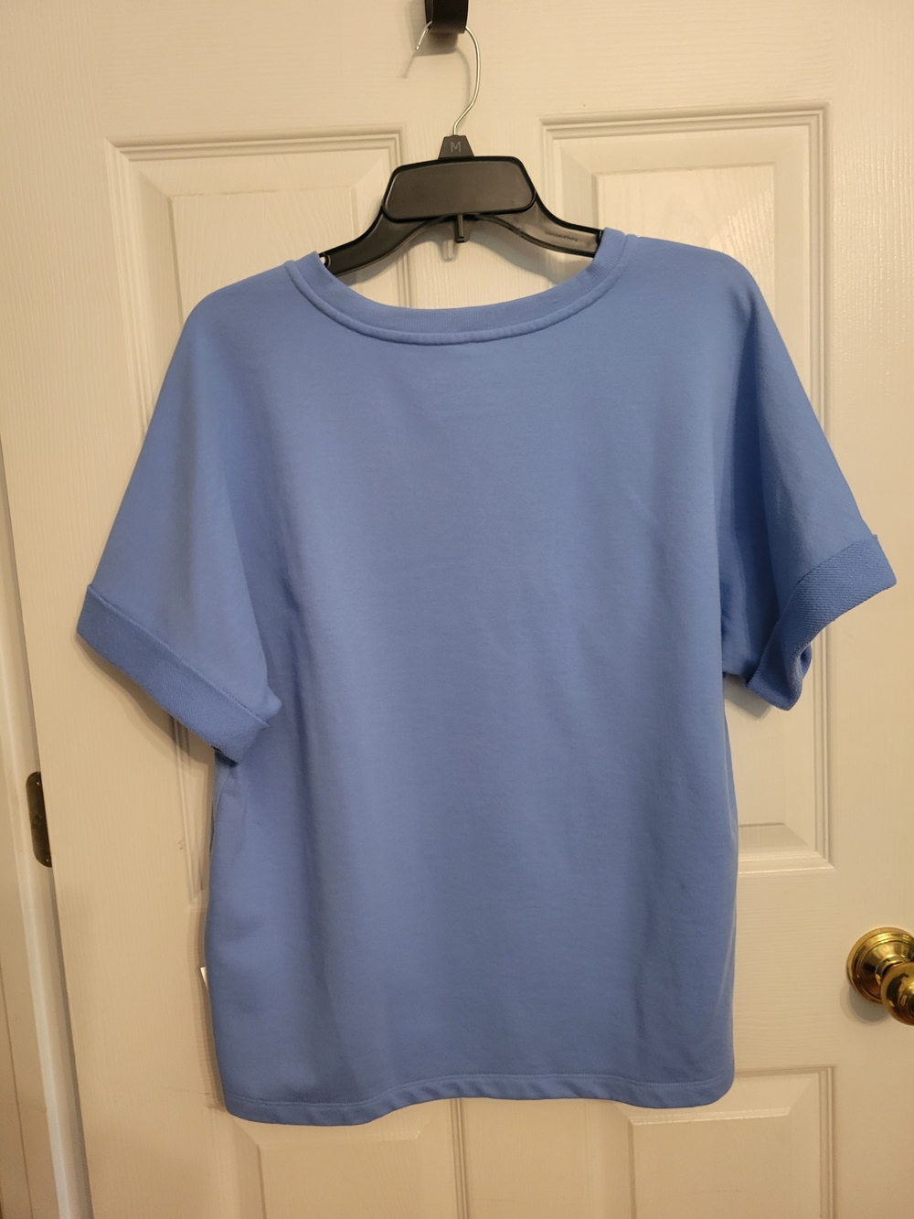 Magellan Outdoors Fish Gear Women’s Light Blue Short Sleeve Crew Top - Picture 5 of 8